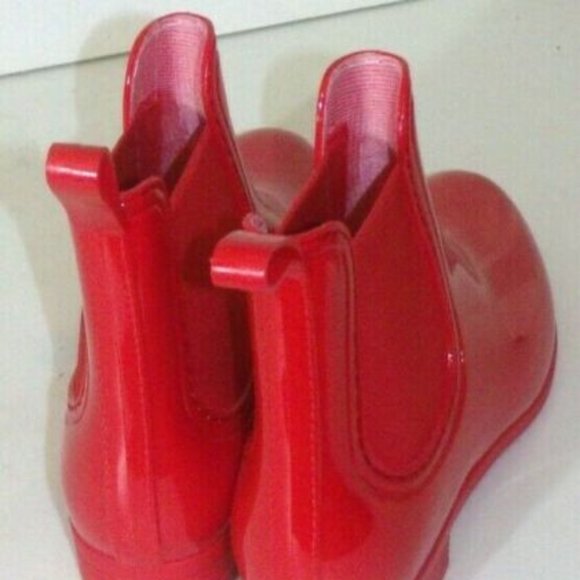 Spring Step Red Rain Boots NWB - Picture 2 of 3